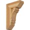 Ekena Millwork Merced Slat Rough Sawn Bracket, Western Red Cedar, 6"W x 18"D x 26"H BKT06X18X26MRC06RWR - alternate 1